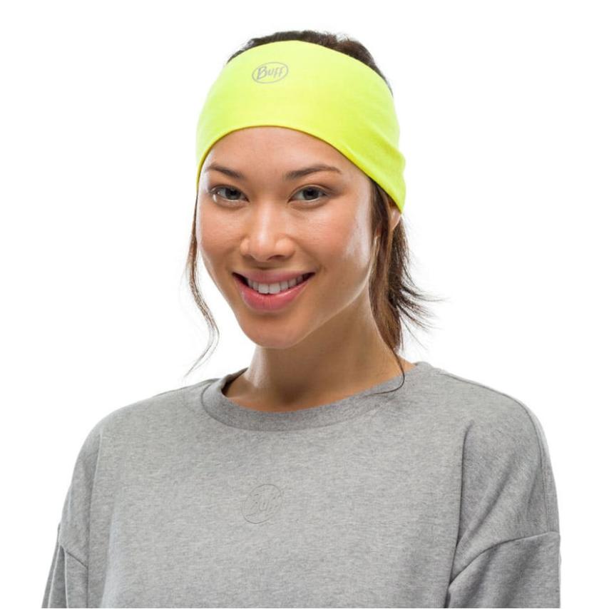BUFF Headband Mujer Coolnet Uv + Headband amarillo