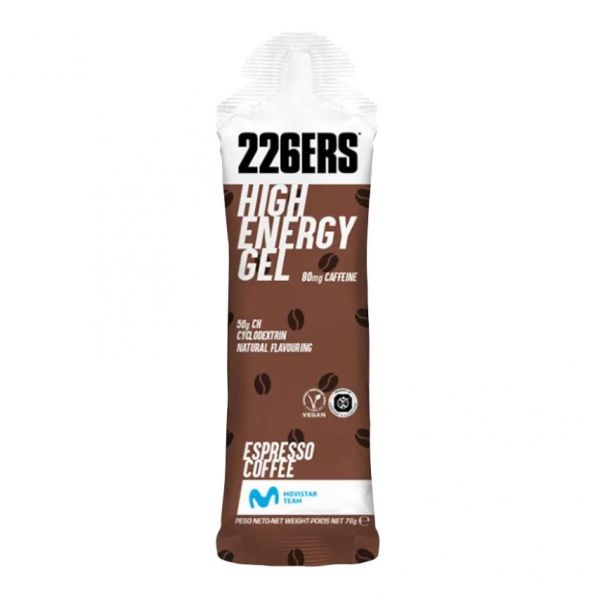 226ERS-HIGH ENERGY GEL 80ML CAFFEINE EXPRESSO