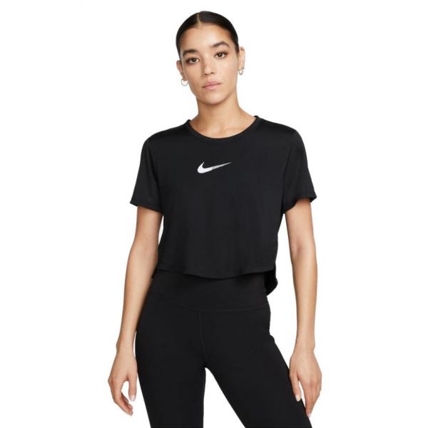 Nike-ONE CLRK STD SS CROP TOP MUJER