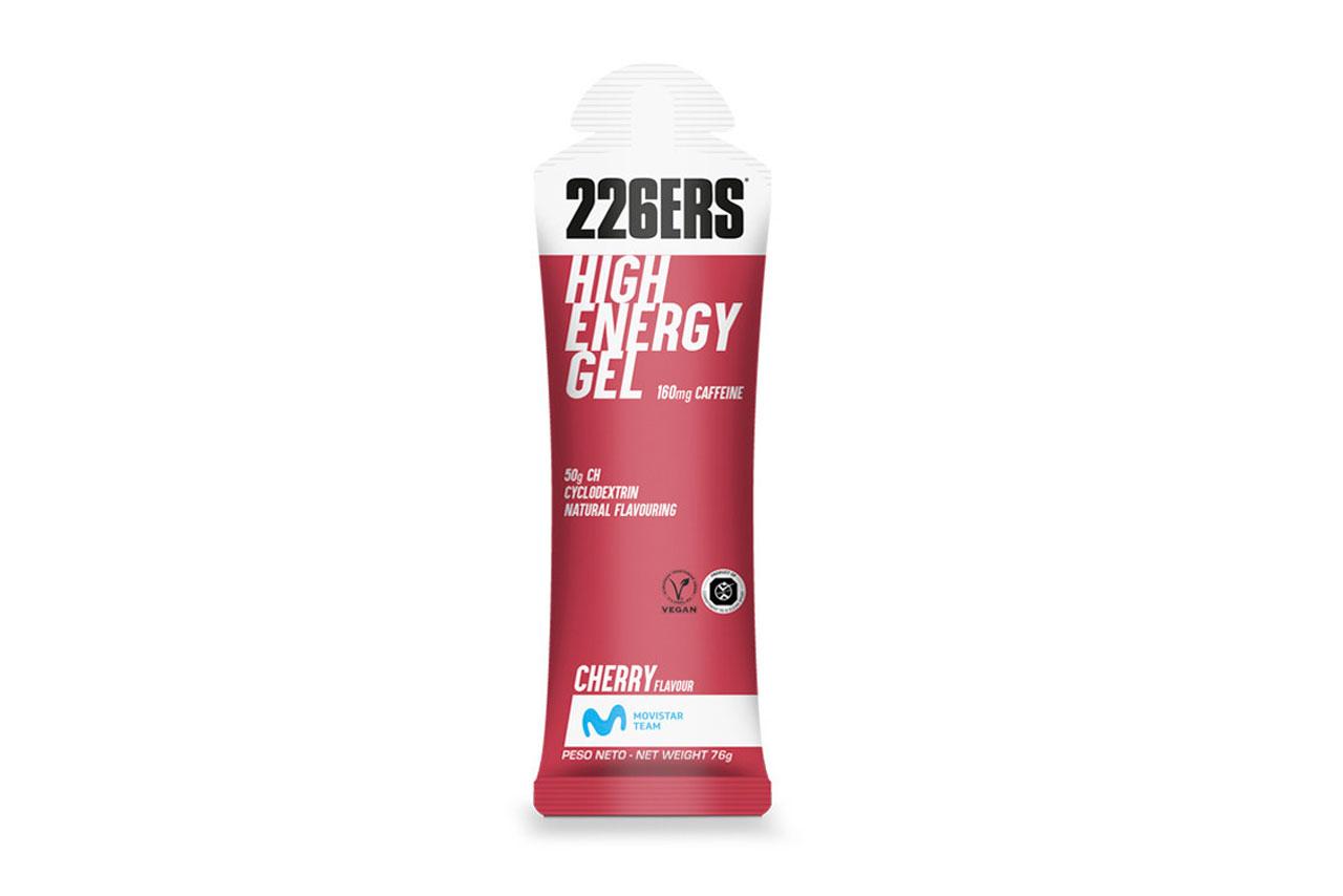 226ERS-HIGH ENERGY GEL 76GR CAFFEINE CHERRY