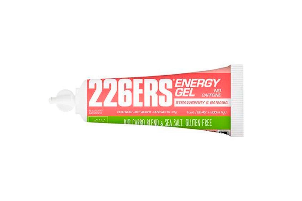226ERS-ENERGY GEL BIO 25GR NO CAFFEINE STRAWBERRY&BANANA