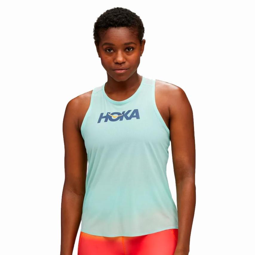 HOKA PERFORMANCE RUN TANK MUJER - 1