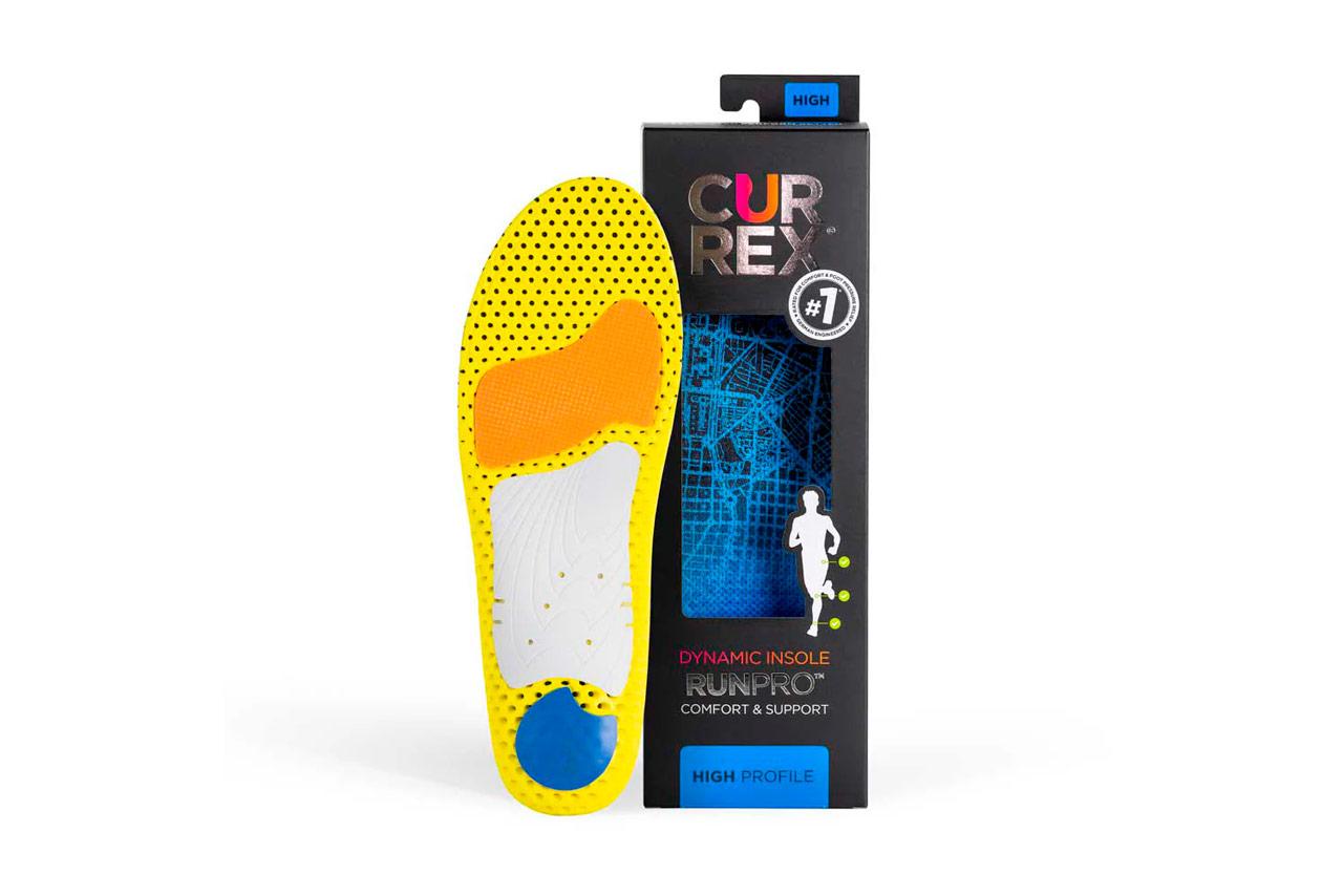 Med Profile Currex Running Insoles CURREX RUNPRO Insoles HIGH PROFILE