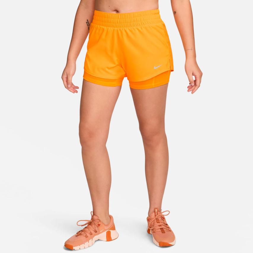 Nike ONE MID RISE 3IN 2N1 SHORT MUJER - 1