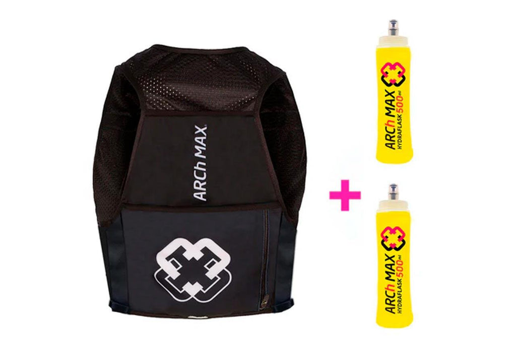 Arch Max HYDRATION VEST 6L BLACK + 2SF500ML – BIKILA